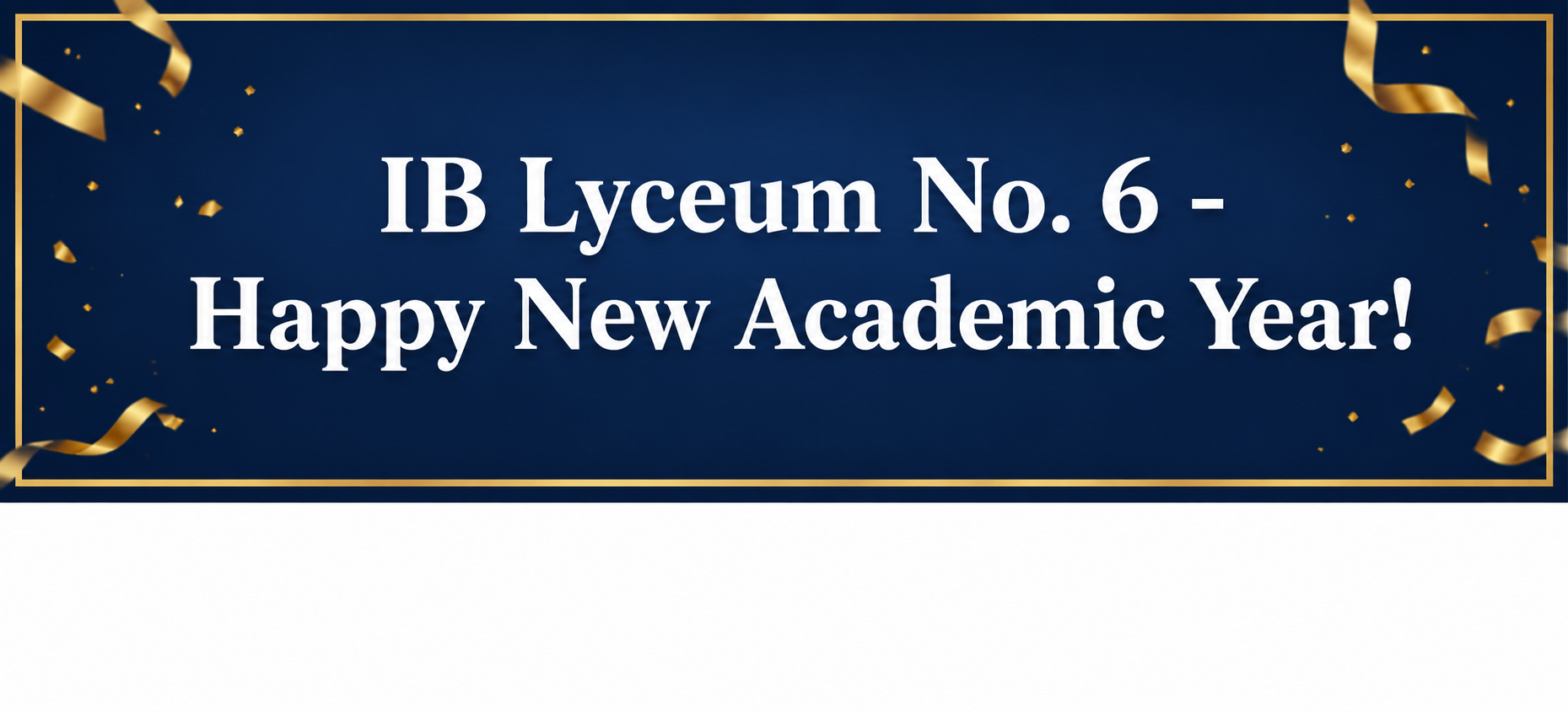 IB 2026–2027-ci tədris ilinin başlanğıcını